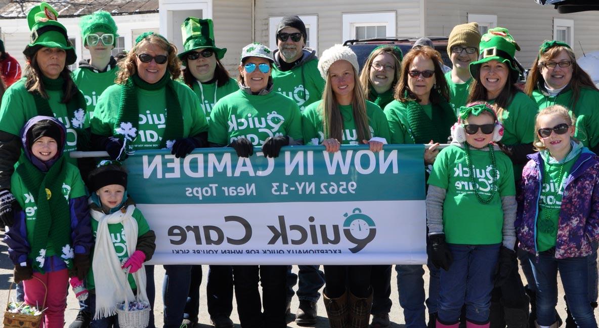 Team Oneida At Camden St. Patrick's Day Parade